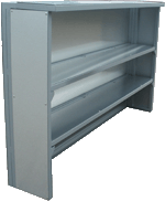 Stainless Steel Bar Unit rear Shelves