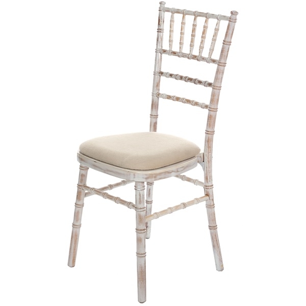 Lime Wash Chiavari Chair (incl Pad)